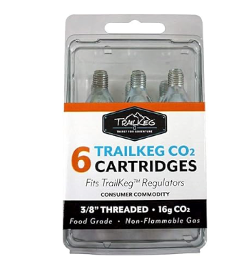 16g Threaded CO2 Cartridge | Pack of 6